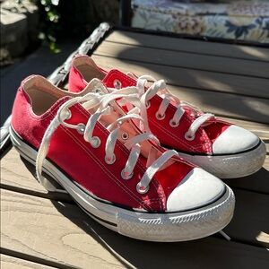 Converse All Star red canvas